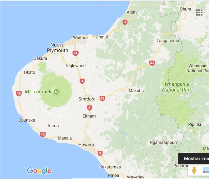 Taranaki maps