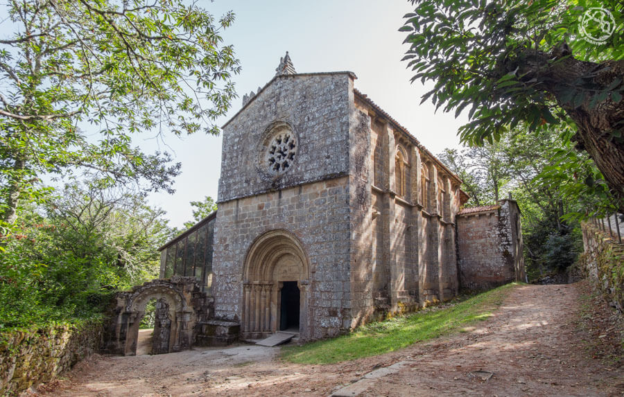 monasterio iglesia de Santa Cristina, Ribeira Sacra monasterio iglesia de Santa Cristina, Cañones del Sil