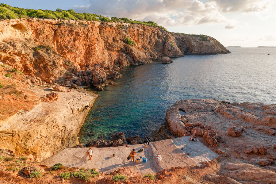 Punta Galera y cala Sa Galera Ibiza