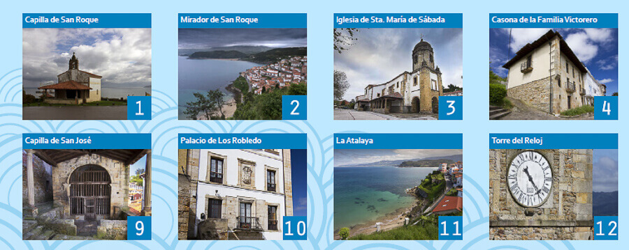 Lastres mapa que ver