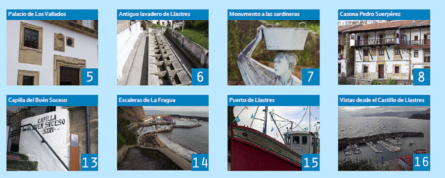 Lastres mapa que ver