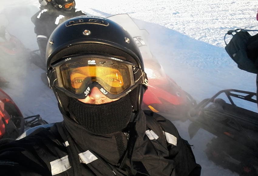 Excursión moto nieve Svalbard