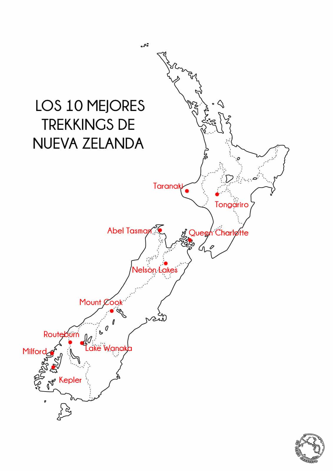 Los 10 mejores TREKKINGS de NUEVA ZELANDA