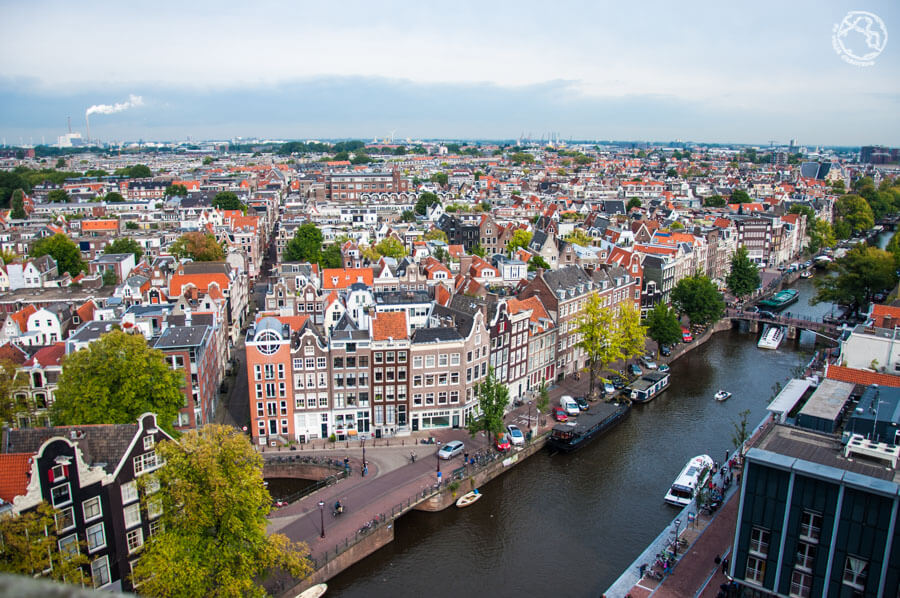 vista panorámica de Amsterdam