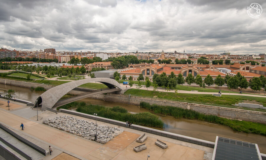 Matadero y Madrid Rio desde el Plaza Río 2 Matadero y Madrid Rio desde el Plaza Río 2