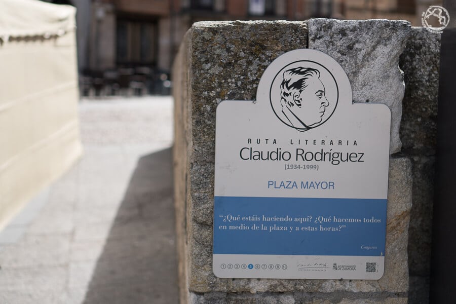 Ruta literaria de Claudio Rodríguez en Zamora