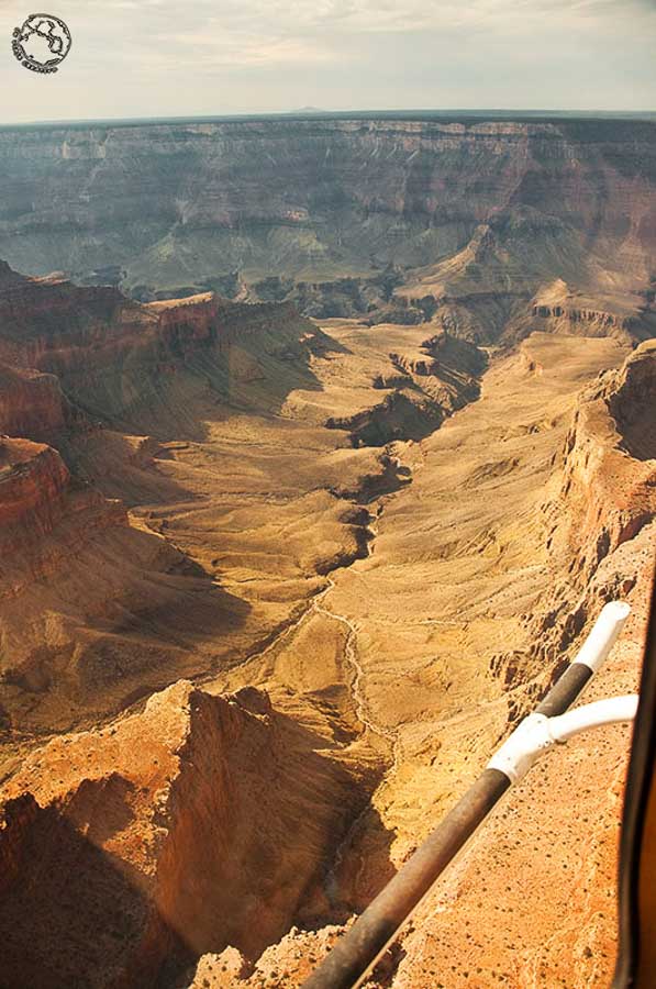 El gran cañón del Colorado vuelo helicoptero