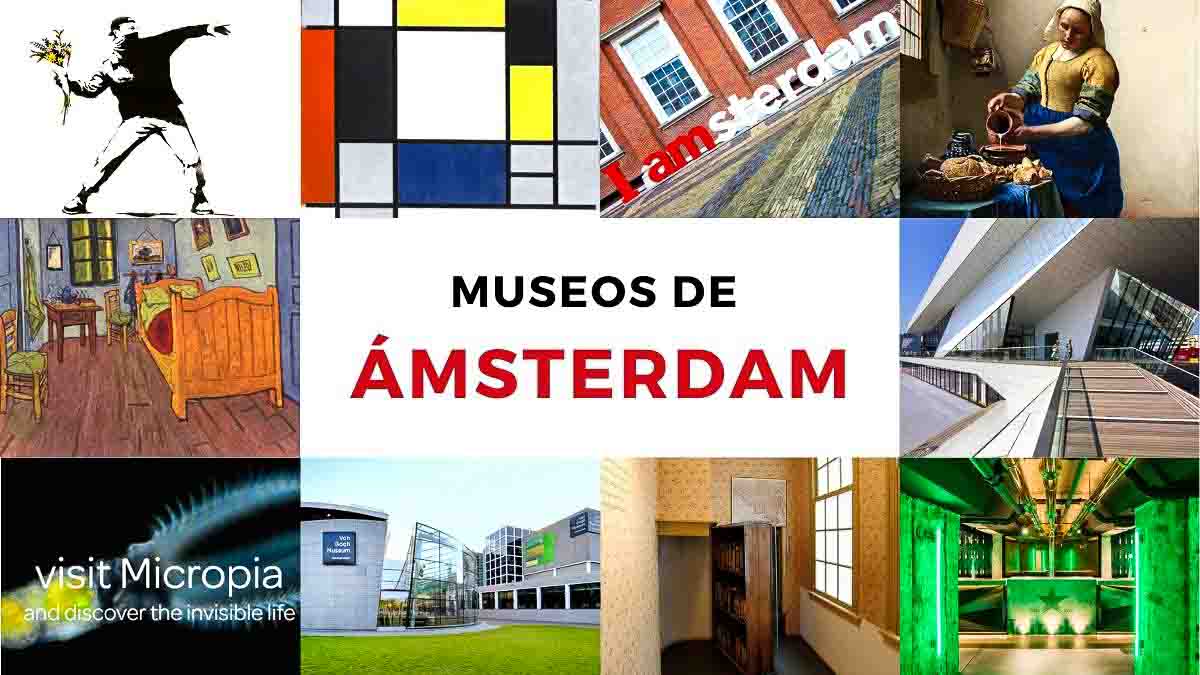 Museos de Ámsterdam gratis museo a museo