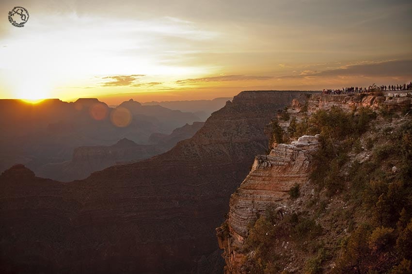 Amanecer en el Gran Cañón del Colorado Visitar el Gran Cañón en un día