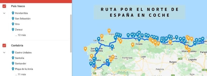 Ruta por el norte de España en coche en 7 15 30 días