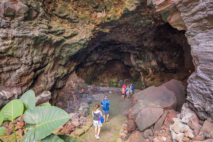 La Cueva de los Verdes de Manrique en Lanzarote
