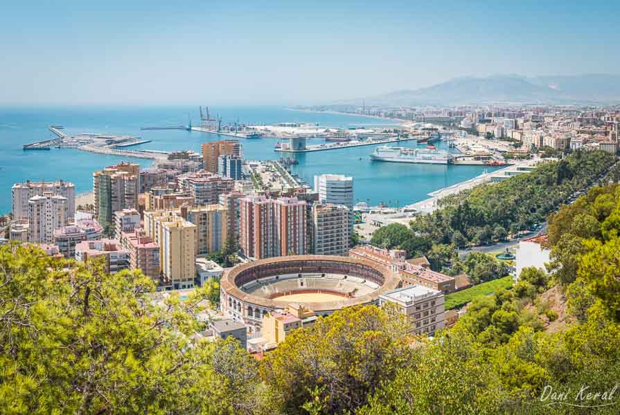Qué hacer en Málaga en 2 días, mejores miradores de Málaga