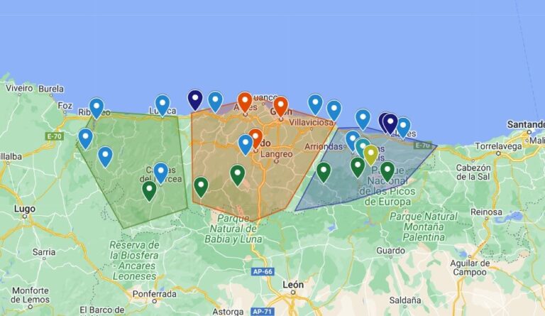 Ruta Por Asturias En 7 Días En Coche + Mapa De Zonas ⋆ Un Viaje Creativo