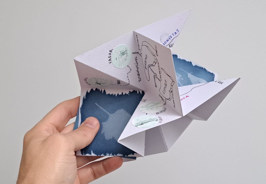 Mapiroflexia, como hacer un mapiro de viaje con pliegue en flor